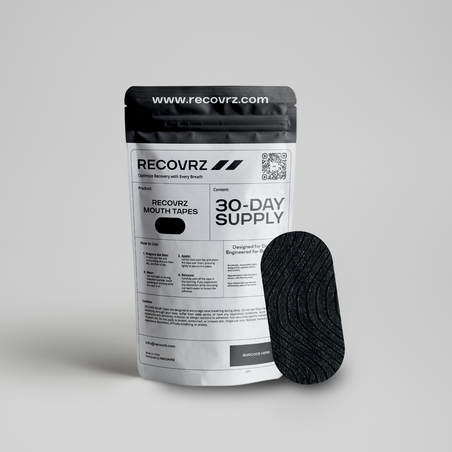 Mouth Tapes - 30 Days Recovrz